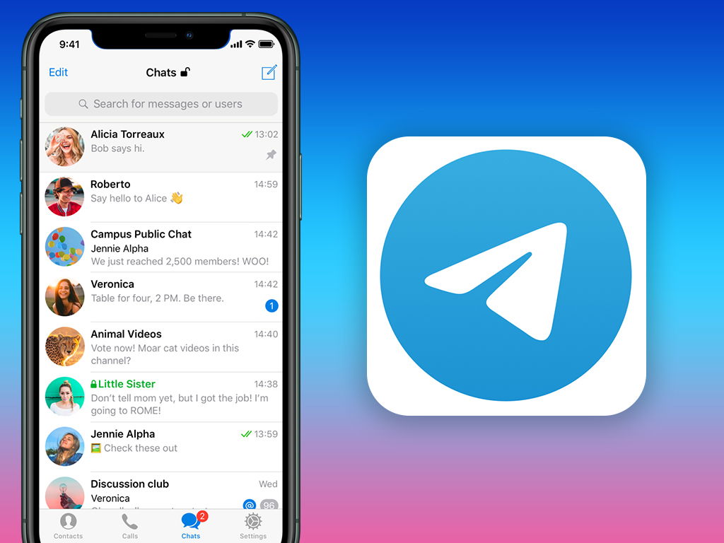 Ứng dụng Telegram đã cũ, không tương thích hệ điều hành