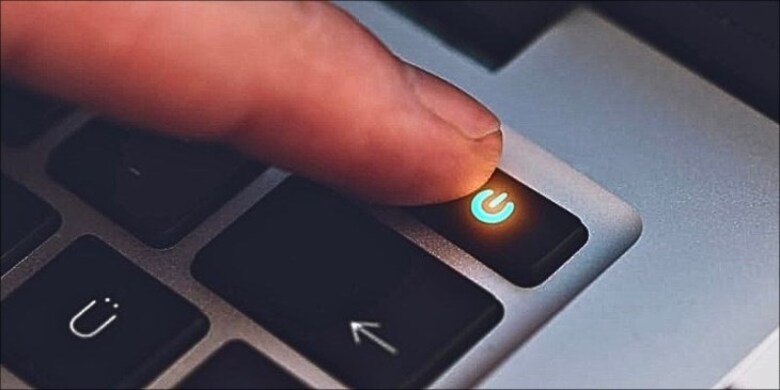 Nhấn và thả nhanh phím nguồn