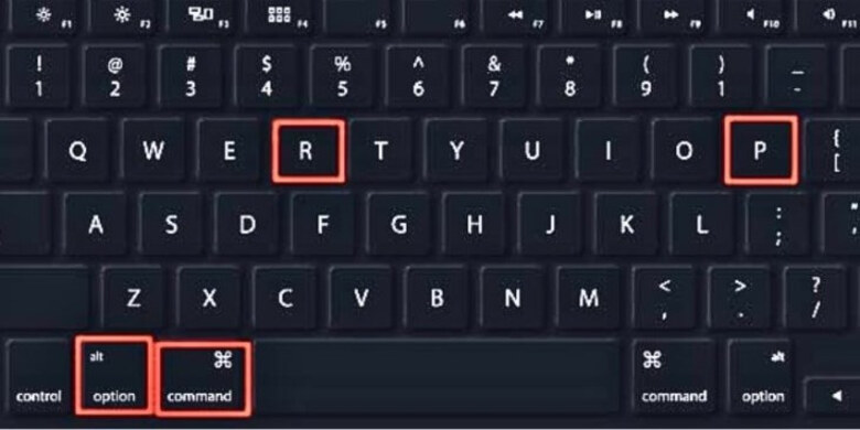 Reset lại PRAM/NVRAM