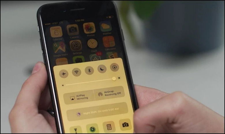 Tính năng điều chỉnh màu làm ảnh hưởng đến màu sắc màn hình