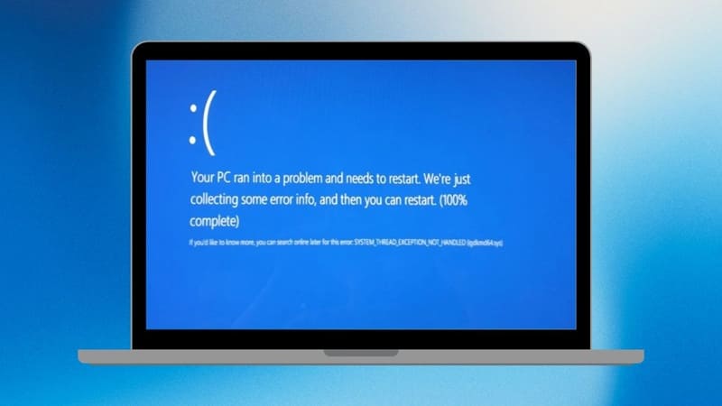 Màn hình máy tính bị ám hồng