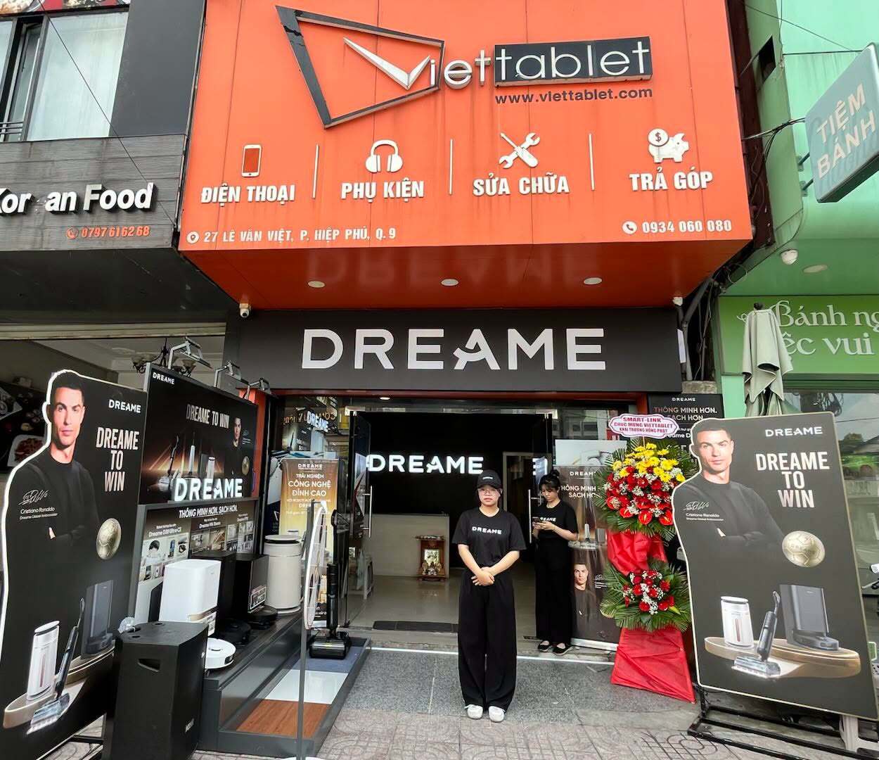 Khai trương gian hàng Dreame tại chi nhánh Viettablet 1