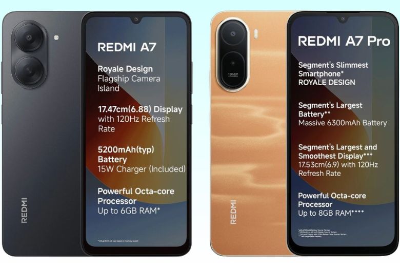 Redmi A7 và A7 Pro 4G 1
