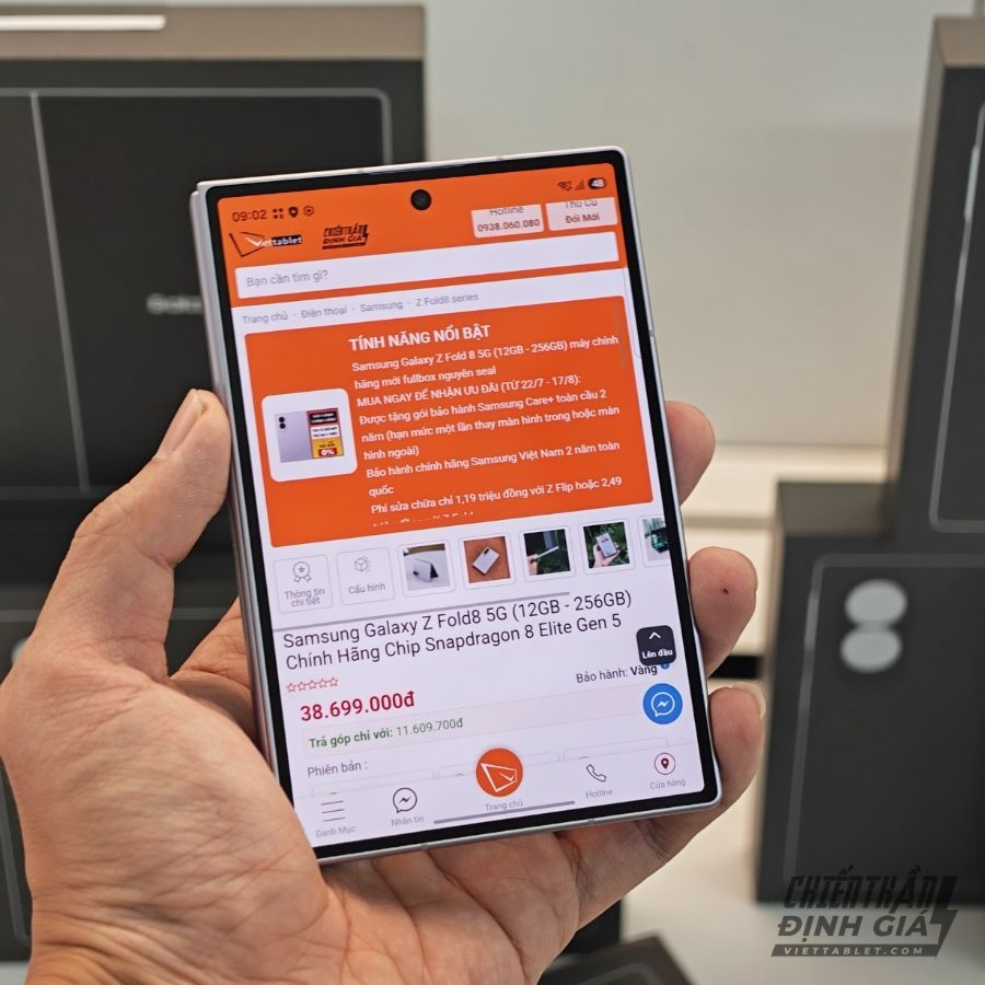 Samsung Galaxy Z Fold8 chính hãng 4