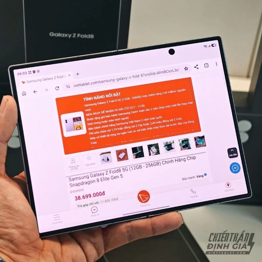 Samsung Galaxy Z Fold8 12GB/512GB chính hãng 7