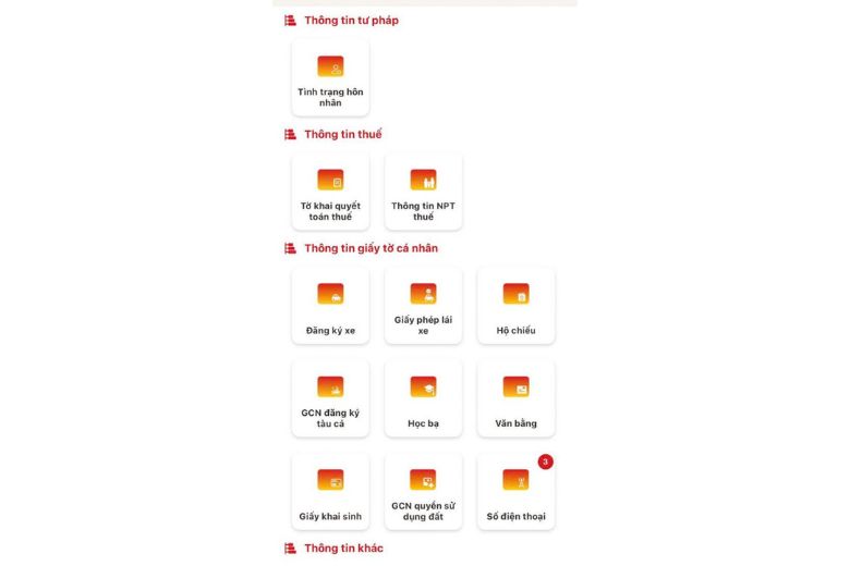 Xác thực SIM chính chủ trên VNeID 4