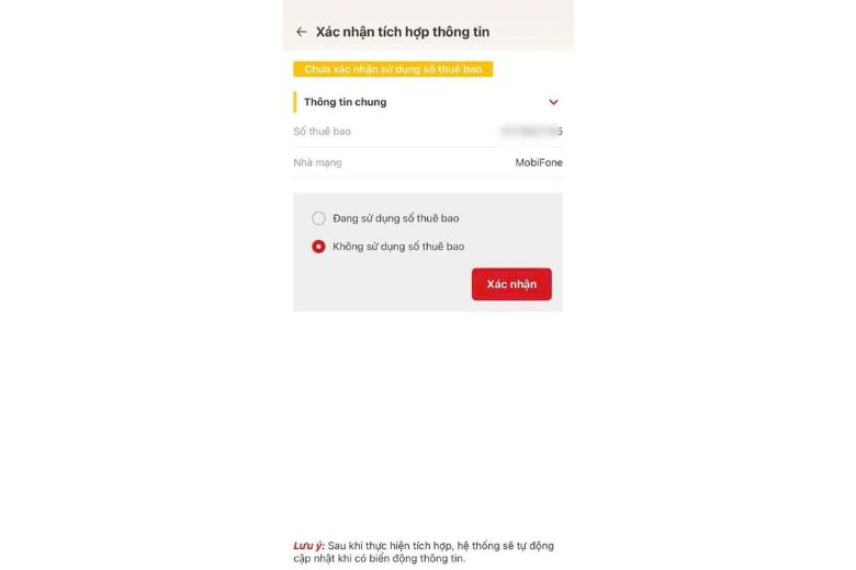 Xác thực SIM chính chủ trên VNeID 7