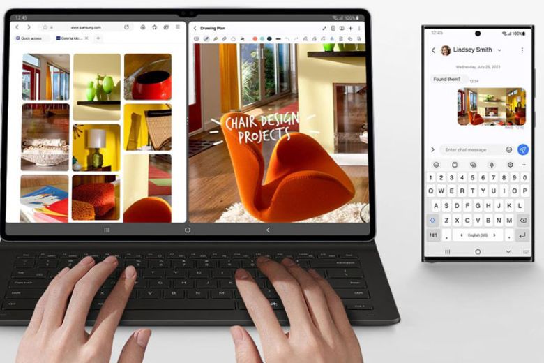 Bao da bàn phím AI Book Cover Keyboard Samsung Galaxy Tab S11 Ultra 4