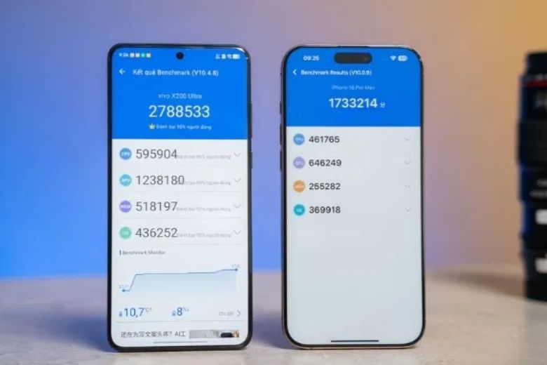 Vivo X200 Ultra và iPhone 16 Pro Max 4