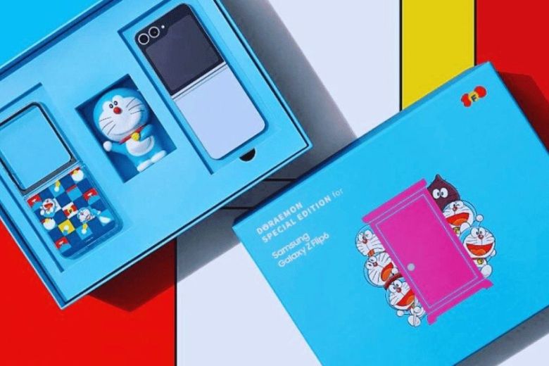 Bộ sản phẩm Z Flip6 Doraemon đặc biệt