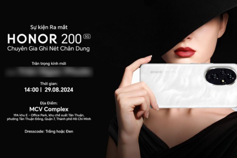 Sự kiện ra mắt Honor 200 5G tại Việt Nam