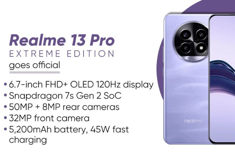 realme 13 Pro Extreme Edition ra mắt