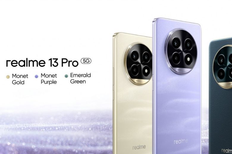 3 tùy chọn màu sắc của realme 13 Pro