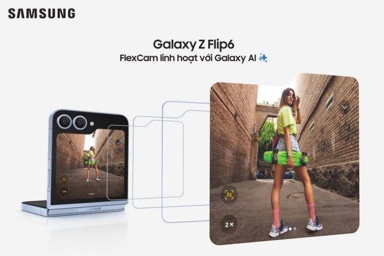 Nhiều tính năng Galaxy AI được tích hợp trong Z Flip 6