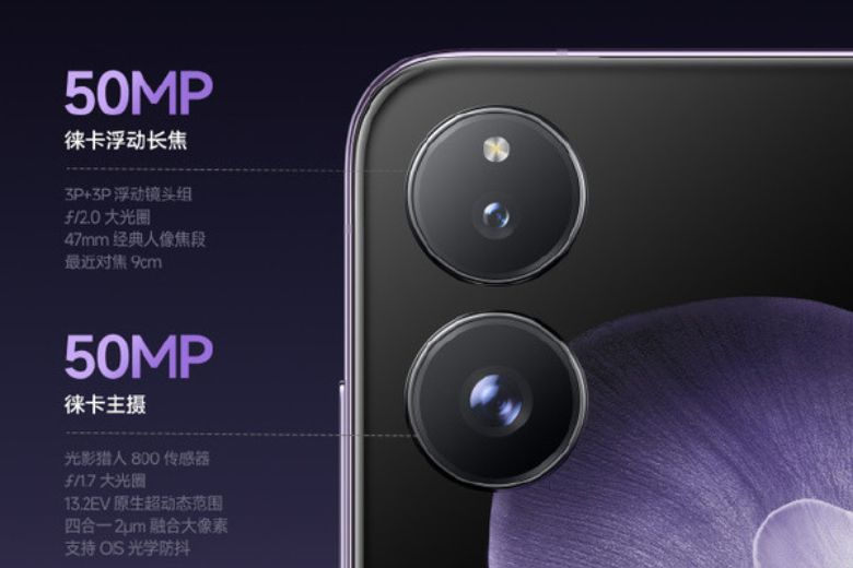 Xiaomi MIX Flip có camera kép 50MP