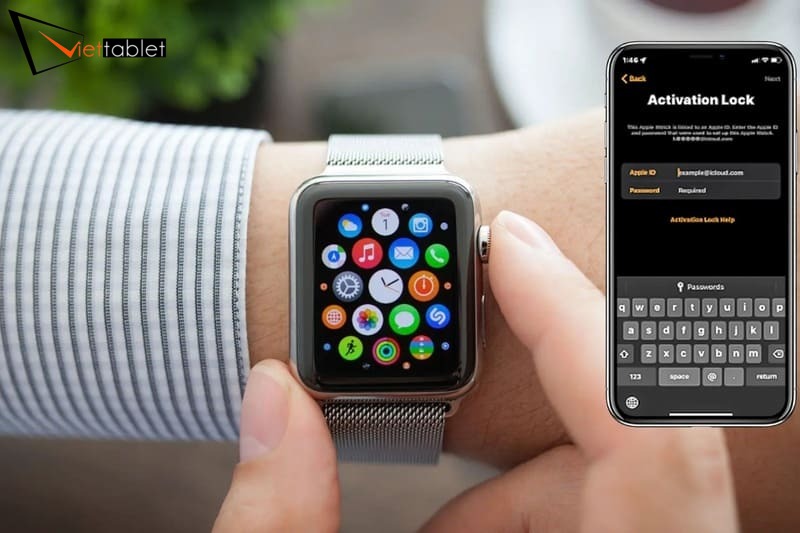 Cách mở khóa Apple Watch dính iCloud khi còn Tài khoản Apple