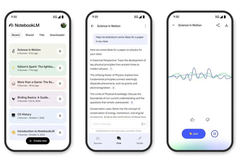 Đăng nhập và sử dụng Google NotebookLM trên thiết bị di động