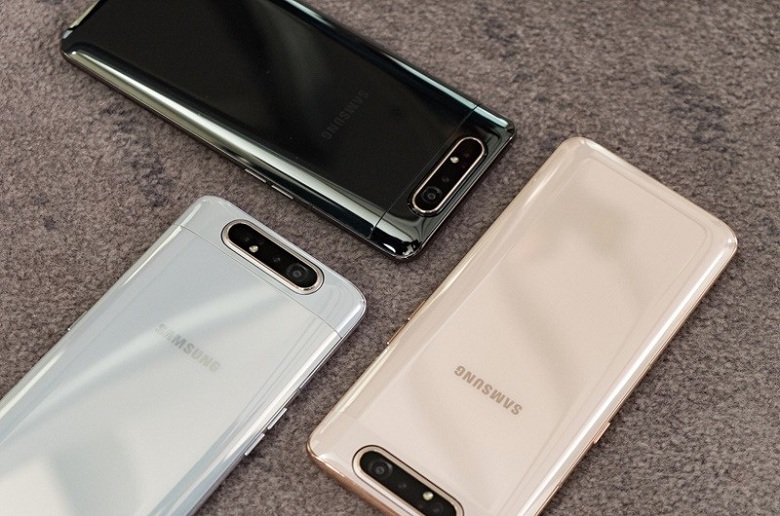 Samsung Galaxy A80 công ty có đến 3 màu bắt mắt