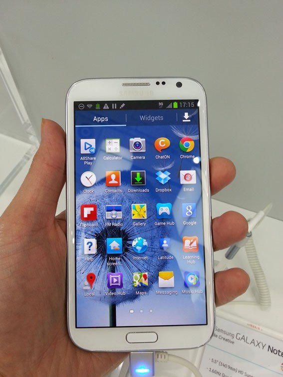 Samsung Galaxy Note 2 chính hãng 10