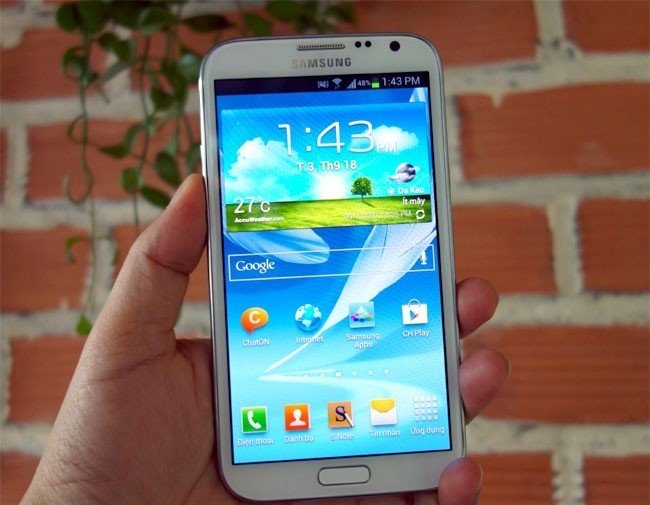 Samsung Galaxy Note 2 chính hãng 4
