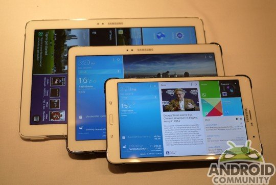 Samsung Galaxy Tab Pro 12.2 10.1 và 8.4 inch 1