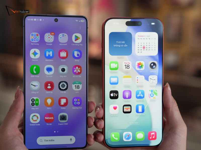 Bảng so sánh thông số kỹ thuật Samsung Galaxy S26 Ultra và iPhone 14 Pro Max