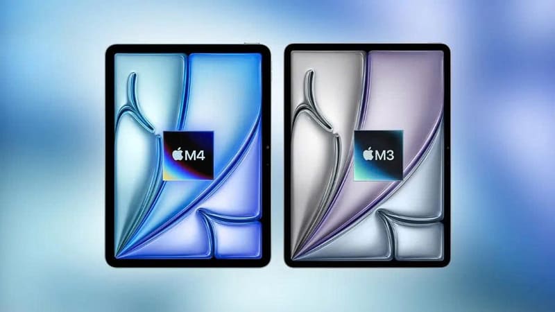 So sánh iPad Air M4 với iPad Air M3