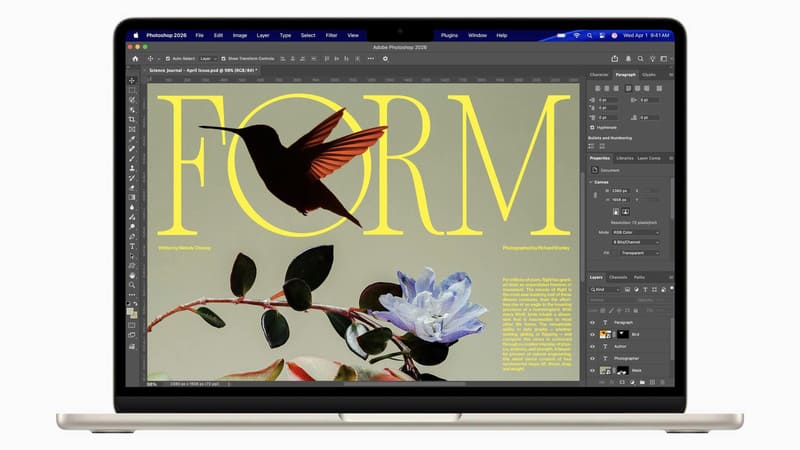 So sánh MacBook Air M5 và MacBook Air M4