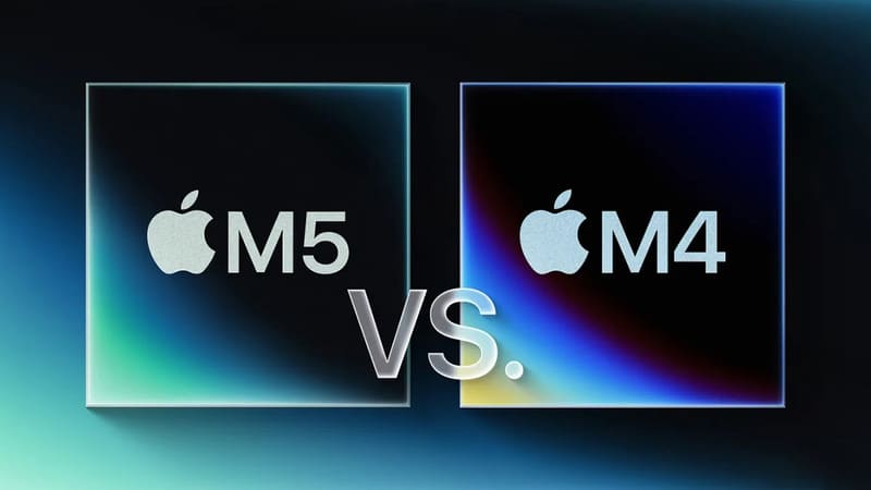 So sánh MacBook Air M5 và MacBook Air M4