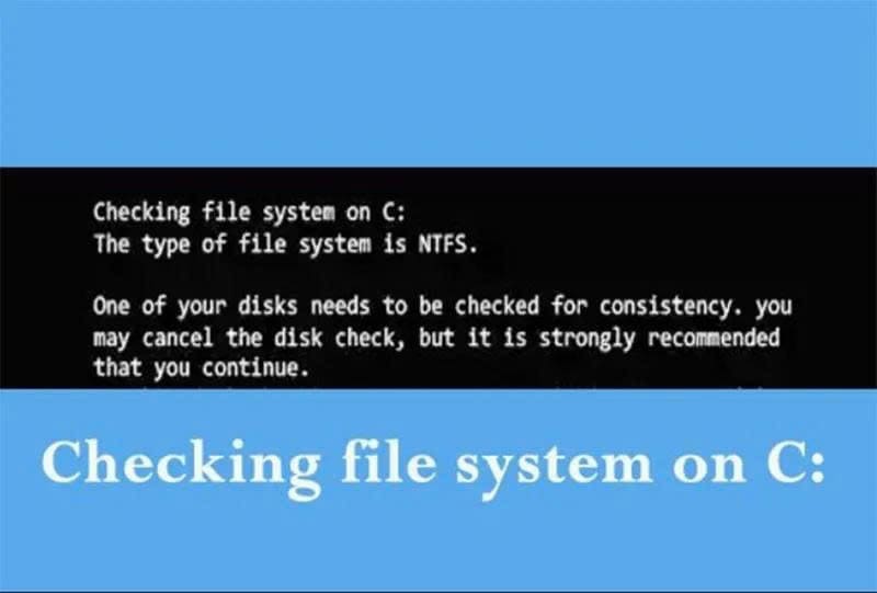 Lỗi hệ thống tập tin (File System) trên ổ cứng