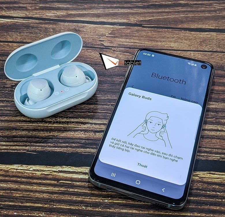 kết nối tai nghe Samsung Galaxy Buds