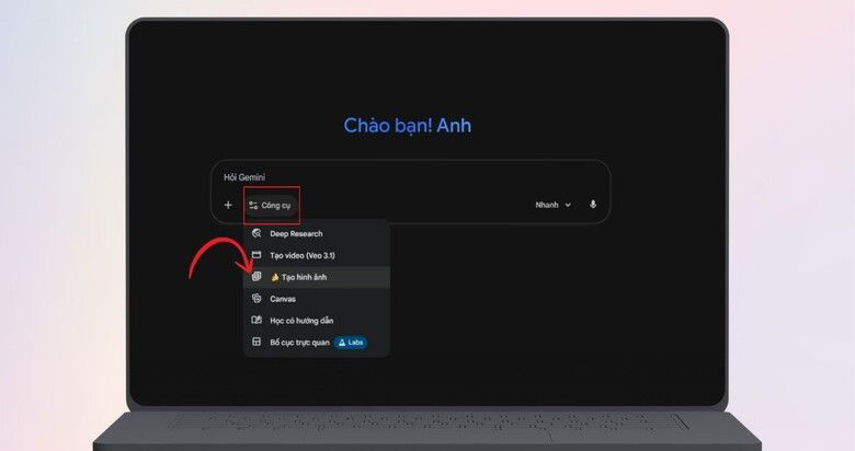 Tạo ảnh AI chụp với Idol bằng Gemini rất đơn giản