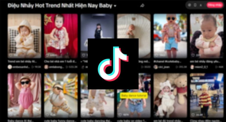 Cách làm video AI em bé nhảy trend TikTok