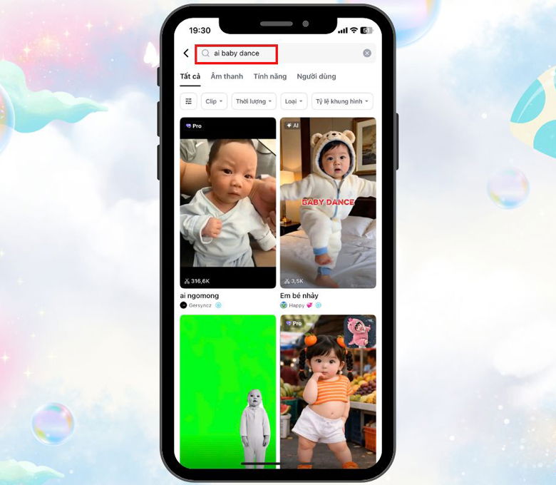 Chọn vào thẻ "Mẫu (Templates)" ở thanh công cụ
