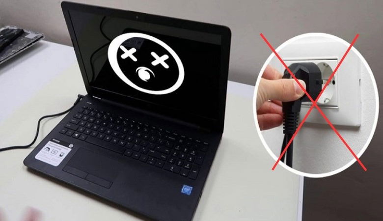 nguồn điện để sạc không ổn định 