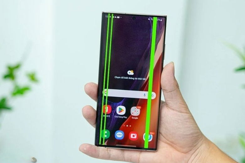 dấu hiệu Samsung S23 Ultra bị sọc màn hình
