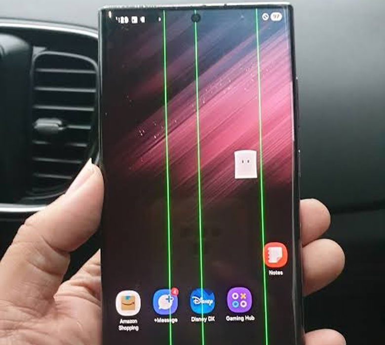 Nguyên nhân gây ra lỗi Samsung S23 Ultra bị sọc màn hình