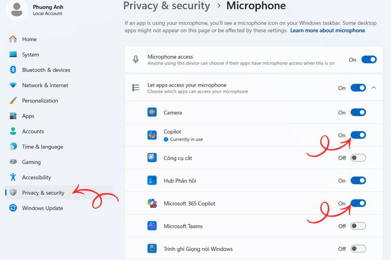 Hướng dẫn xử lý lỗi lệnh Copilot trên Windows 11 