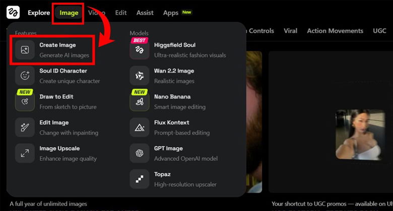 Cách sử dụng Higgsfield AI không mất phí