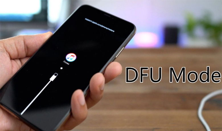 Áp dụng chế độ DFU Mode 