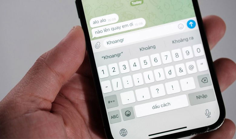 iPhone 16 không gõ được tiếng Việt