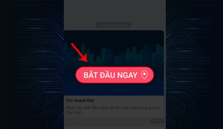 nhấn vào mục Bắt đầu ngay