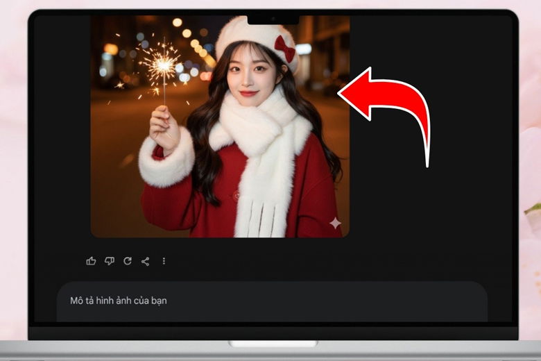 Gemini sẽ hiển thị bức ảnh
