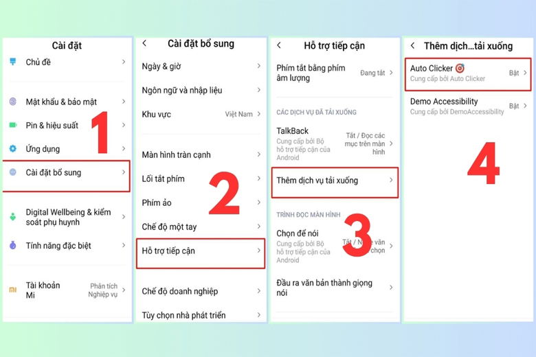 Hướng dẫn cách tắt quyền trợ năng Accessibility trên Xiaomi 