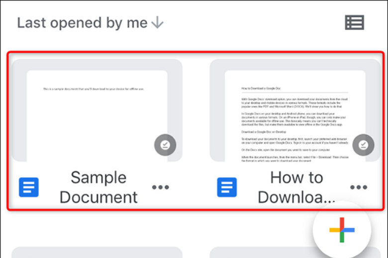 ưu điểm khi tải file trên Google Docs