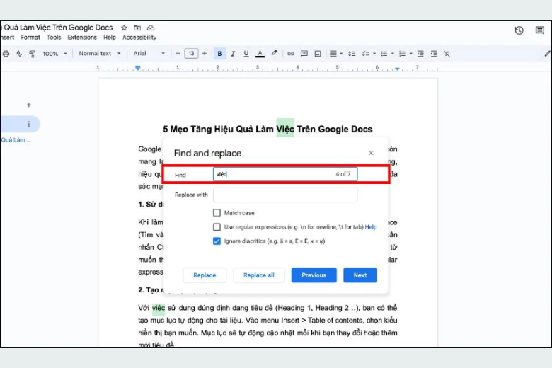 khung Thay thế bằng