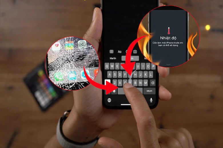 Màn hình quá nóng