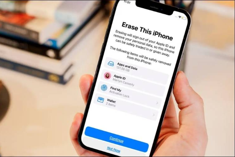 Thiết lập lại iPhone từ chế độ khôi phục