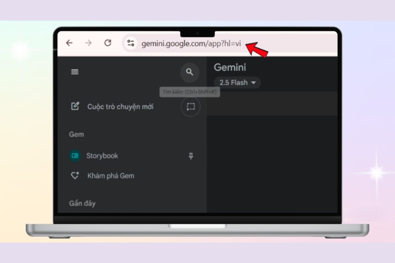 Tìm và truy cập vào Gemini AI