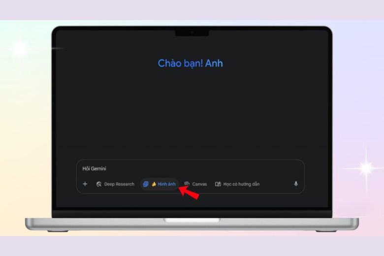 Tải ảnh lên Gemini AI